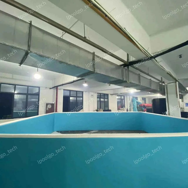 Durevole all'aperto IPOOLGO Famiglia Grande piscina gonfiabile per adulti Rettangolo Piscina ad azione profonda Piscina gonfiabile per bambini