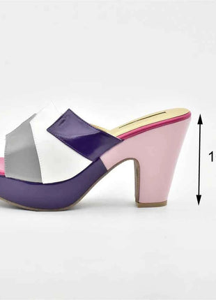 Nuovo arrivo scarpe da sposa da donna italiane tacchi a punta chiusa tacchi colorati per le donne scarpe eleganti da donna pompe per feste da donna nigeriane