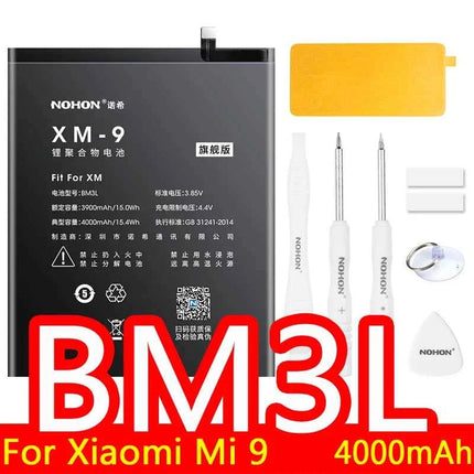 NOHON BM53 BM3L BM4E BM47 Battery For Xiaomi Mi 10T Pro Lite 9T 11T 8 9 10 10S 11 12 12X Max3 Mix 4 2 2S POCO F1 F2 Pro F3 M3 A3