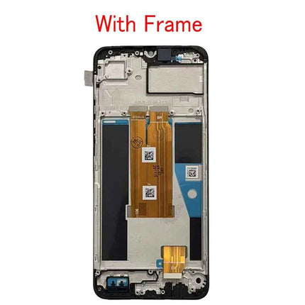 6.74‘For Realme C61 LCD Display Touch Panel Digitizer AAssembly With Frame Display Replacement For Realme C61 RMX3939, RMX3930