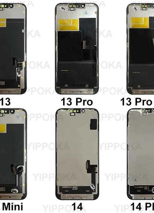 OLED For iPhone X XR XS MAX 11 11 Pro 12 Pro LCD Display With 3D Touch Screen Digitizer For iPhone 12 Mini 13 14 plus 15 Incell