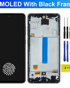 Super AMOLED A52S 5G A528B A528B/DS A528N Screen for Samsung Galaxy A52s 5G LCD Display Touch Screen Digitizer Assembly