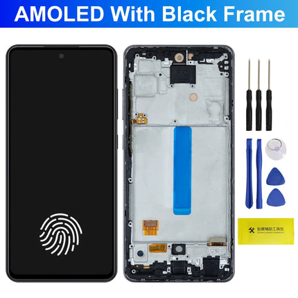 Super AMOLED A52S 5G A528B A528B/DS A528N Schermo per Samsung Galaxy A52s 5G Display LCD Touch Screen Digitizer Assembly