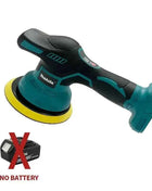 Makita Cordless Electric Polisher 8 Speeds Digital Display Car Waxing Polishing Machine for 18V Lithium Battery Auto Detailing