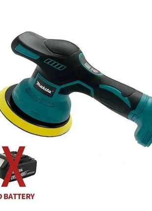 Makita Cordless Electric Polisher 8 Speeds Digital Display Car Waxing Polishing Machine for 18V Lithium Battery Auto Detailing