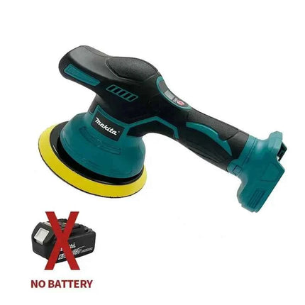 Makita Cordless Electric Polisher 8 Speeds Digital Display Car Waxing Polishing Machine for 18V Lithium Battery Auto Detailing