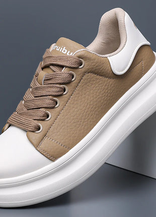New Fashion Casual Lace-up Shoes, Comfortable Vulcanized Sneakers, Men's Skateboard Shoes, Street Style Walking Footwear