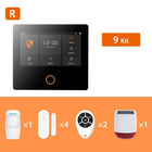 Staniot WiFi 4G Home Security System Wireless Security Protection Tuya Smart Home Alarm Sensors Built-in Siren Works with Alexa