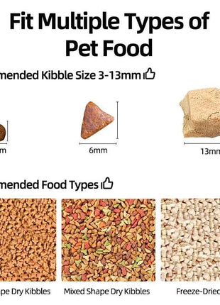 ROJECO Automatic Cat Feeder With Camera Video Cat Food Dispenser Pet Smart Voice Recorder Remote Control Auto Feeder For Cat Dog