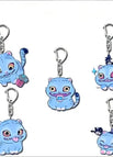 5pcs keychains / 10 pollici