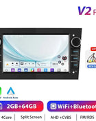 Podofo CarPlay Android Radio For Opel Astra Antara Corsa Zafira Combo Car Intelligent System 2din GPS Stereo Dashboard Car Radio