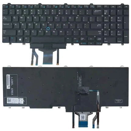 New Laptop Replacement Keyboard Compatible for DELL Precision 3530 3520 15-3530 M3530 P60F 7520