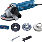 Bosch Professional: GWS 800 angle grinder with a back switch for cutting, grinding, and chasing concrete brick masonry stone