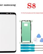 1Set New LCD Front Outer Glass Touch Screen Outer Panel Lens For Samsung Galaxy S8 S9 S10 S20 Note 8 9 10 Plus Ultra