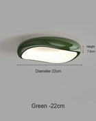 Plafoniere moderne a LED per balcone Stile crema Camera da letto per bambini Lampada da sala studio Decorazioni per la casa Cucina Illuminazione Corridoio Corridoio Luce