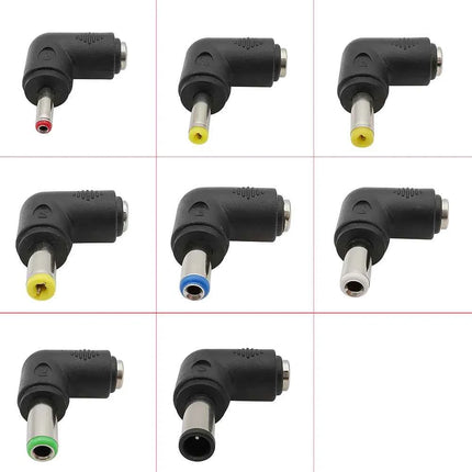 5/2/1 Pz Ad Angolo Retto DC 5.5x2.1mm Jack Femmina a 3.5x1.35 4.0x1.7 4.8x1.7 5.5x2.1 5.5x2.5 6.3x3.0 6.0x4.4mm Connettore DC Maschio