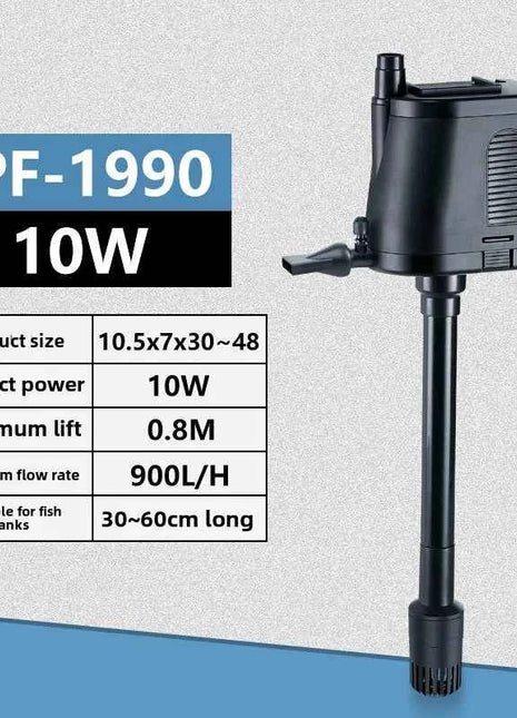 Fish tank submersible pump Built-in filter pump Oxygen wave aquarium filter matching pump