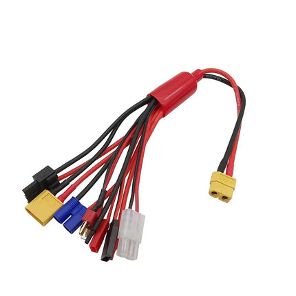 Batteria Lipo multifunzionale 8IN1 / 19IN1 Spina caricabatterie multiplo Converti cavo Linea di trasferimento Accessori RC per caricabatterie IMAX B6