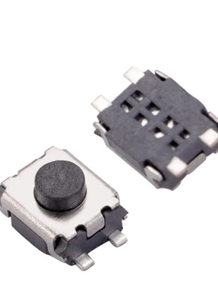 100/200/250 Pcs 10 Types Miniature Momentary Tactile Push Button Switch Trigger Combined Kit Suitable for Car Remote Key with Pl