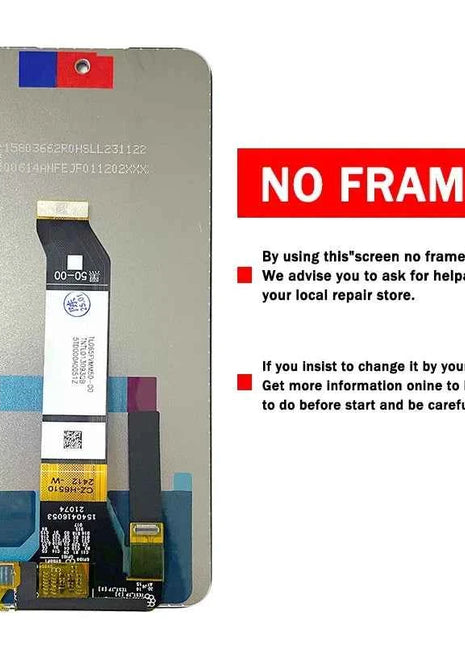 6.5 "Schermo Per Xiaomi Redmi Nota 10T Note10 5G LCD M2103K19I M2103K19G Display Dello Schermo Touch Digitizer Assembly Nota 11SE LCD