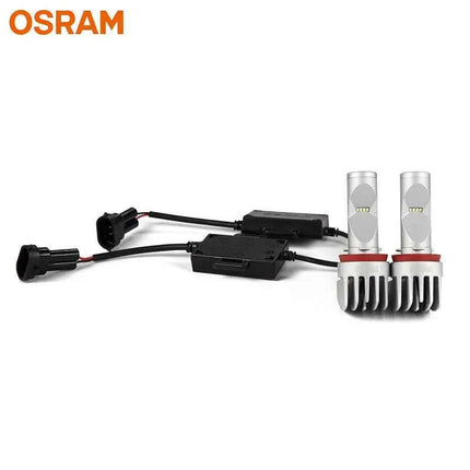 OSRAM LED Fog Lamps H8 H11 H16 65219CW 12V 10W 6000K Cool White Ice Blue LEDriving Kit Set Car LED Lamps More Bright Long Life