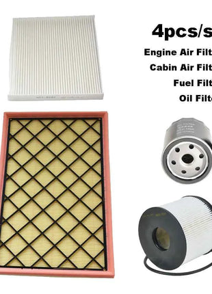 4pcs Filter Set For Saic MAXUS Deliver 9 2.0TDI-Diesel 2019-2023 V90 Engine Cabin A/C Fresh Air Fuel Oil Filter Parts C00176661