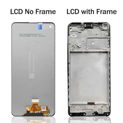 Schermo da 6,5 "A21S con cornice per pantalla Samsung Galaxy A21S A217F Display LCD Touch Screen Digitizer Sostituzione