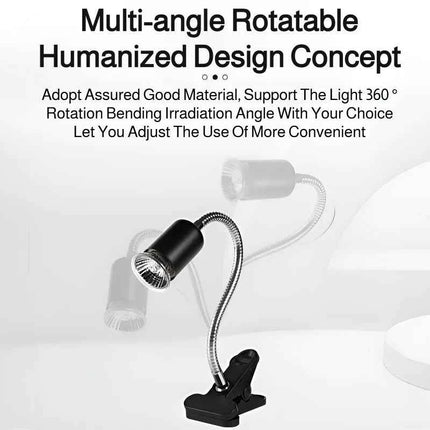 Uva+Uvb 3.0turtle Basking Back Lamp Full Spectrum Climbing Pet Tortoise Solar Heating Lamp Reptile Insul Lamp /US Standard Plug