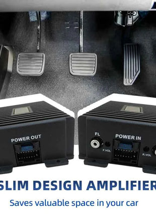 DSP 4 Channel Power Amplifier Car Audio Android Large Screen Dedicated Amplified Car Woofer Intelligent Sound Quality Processor