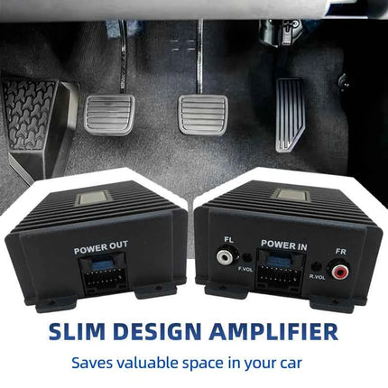 DSP 4 Channel Power Amplifier Car Audio Android Large Screen Dedicated Amplified Car Woofer Intelligent Sound Quality Processor