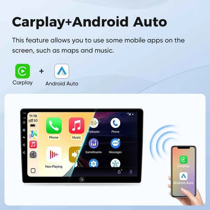 Ainavi Car Radio For Renault Clio 3 2005-2014 Wireless CarPlay Android Auto 4G Multimedia Player GPS 2 din Autoradio BT