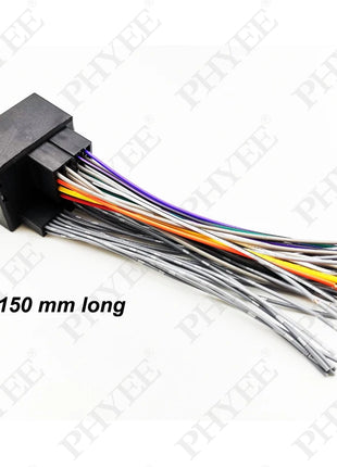 Cablaggio radio con connettore femmina quadlock a 40 pin per BMW Citroen Ford Mercedes Peugeot VW Audi SEAT Opel Skoda