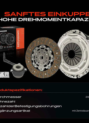 Kit Frizione Frankberg 1x per VW Golf Polo Bora Variant Sharan Audi A1 Sportback A3 Ford Galaxy Seat Skoda YM217563CA