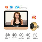 Tuya Smart 2.4G Wifi Peepholes Door Camera For Home 1080P HD Door Eye Viewer Support PIR With Microphone For Home Security