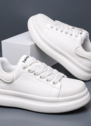 New Fashion Casual Lace-up Shoes, Comfortable Vulcanized Sneakers, Men's Skateboard Shoes, Street Style Walking Footwear