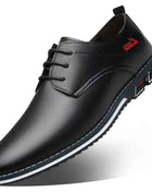 Fashion Black Dress Shoes Mens Business Leather Oxford Social Luxury Shoes Prom Casual Footwear big size 48 49 50 51 52 53