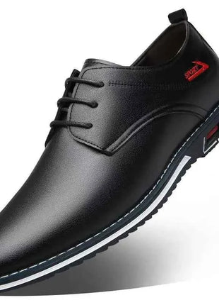 Fashion Black Dress Shoes Mens Business Leather Oxford Social Luxury Shoes Prom Casual Footwear big size 48 49 50 51 52 53