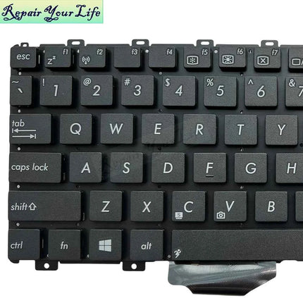 US English RU Russian Keyboard For ASUS EPC Eee PC 1025 1025CE X101CH 1015PX 1015BX 1015CX 0KNB0-0115US00 Notebook Teclado Parts
