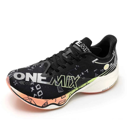 ONEMIX Sneakers Uomo Donna in Nylon con Piastra in Carbonio, Scarpe da Corsa e Allenamento con Ammortizzazione Integrale, Scarpe Sportive da Camminata