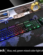 KM320 Keyboard And Mouse Set Waterproof Luminous Game Backlit Keyboard