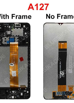 Display OLED da 6,5 pollici per Samsung Galaxy A12 Nacho LCD A127, Schermo Touch A12 LCD A125, Ricambi Display A02 A022