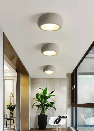 Lampada da soffitto moderna a LED per balcone, ingresso interno per la casa, corridoio, corridoio, lampada a sospensione a soffitto, armadio da cucina, apparecchi Wabi Sabi
