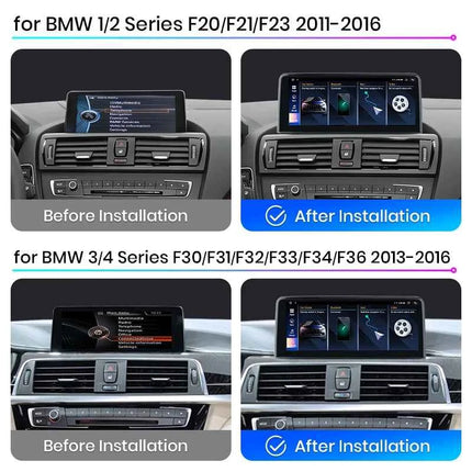 Junsun 1920*720 Wireless Carplay Android Auto Multimedia Car Radio For BMW 1 2 3 4 Series F20 F21 F22 F30 F31 F32 F33 F34 F36