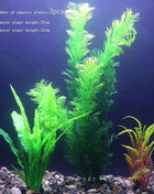 Artificial Aquarium Decor Plants Water Weeds Ornament Aquatic Fish Tank Simulation Grass Flower Decoration Accessories
