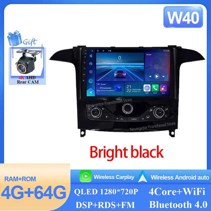 Car Radio Carplay Android 16 For Ford S Max S-MAX 2006-2015 For Ford Galaxy 2014 Bright black Auto Stereo Multimedia Player DPS
