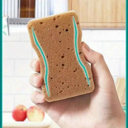 2-20Pcs Three-Layer Seaweed Cleaning Sponges Dishwashing Sponges High-Quality Kitchen Cleaning Cloths Kitchen Cleaning Brushe