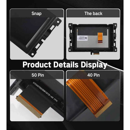 TDO-WXGA0700K00057-V1 TDO-WXGA0700K00033-V2 7 Inch Uconnect LCD Display For Jeep Compass 2017-2020 Car Navigation LCD Screen