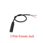 Female 2 Pole / 3Pcs