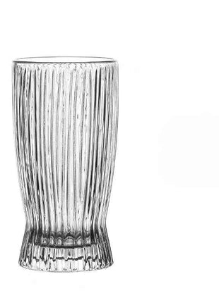 Bar Tall Glass for Bar Colin Glass Soda Glass Cocktail Glass Beer Glass Water Glass Long Drink Glass Juice Glass Hi Wave Glass