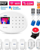 Sistema di Allarme Domestico WIFI+GSM con Pulsante Campanello